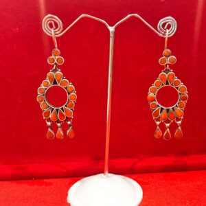 EXOTIC CORAL EARRINGS