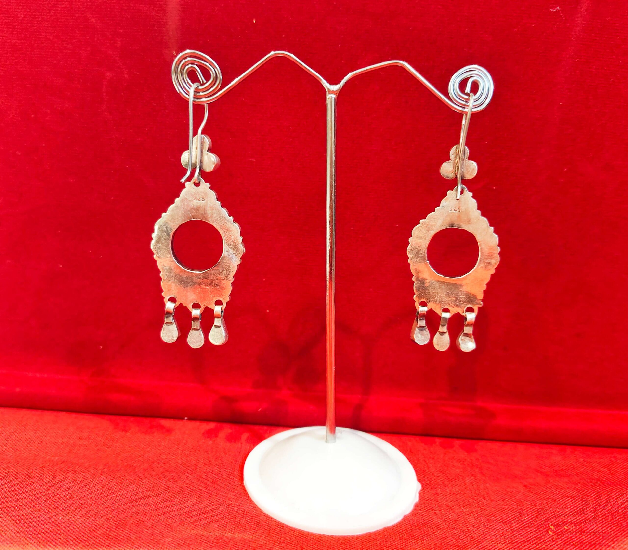 EXOTIC CORAL EARRINGS - Image 3