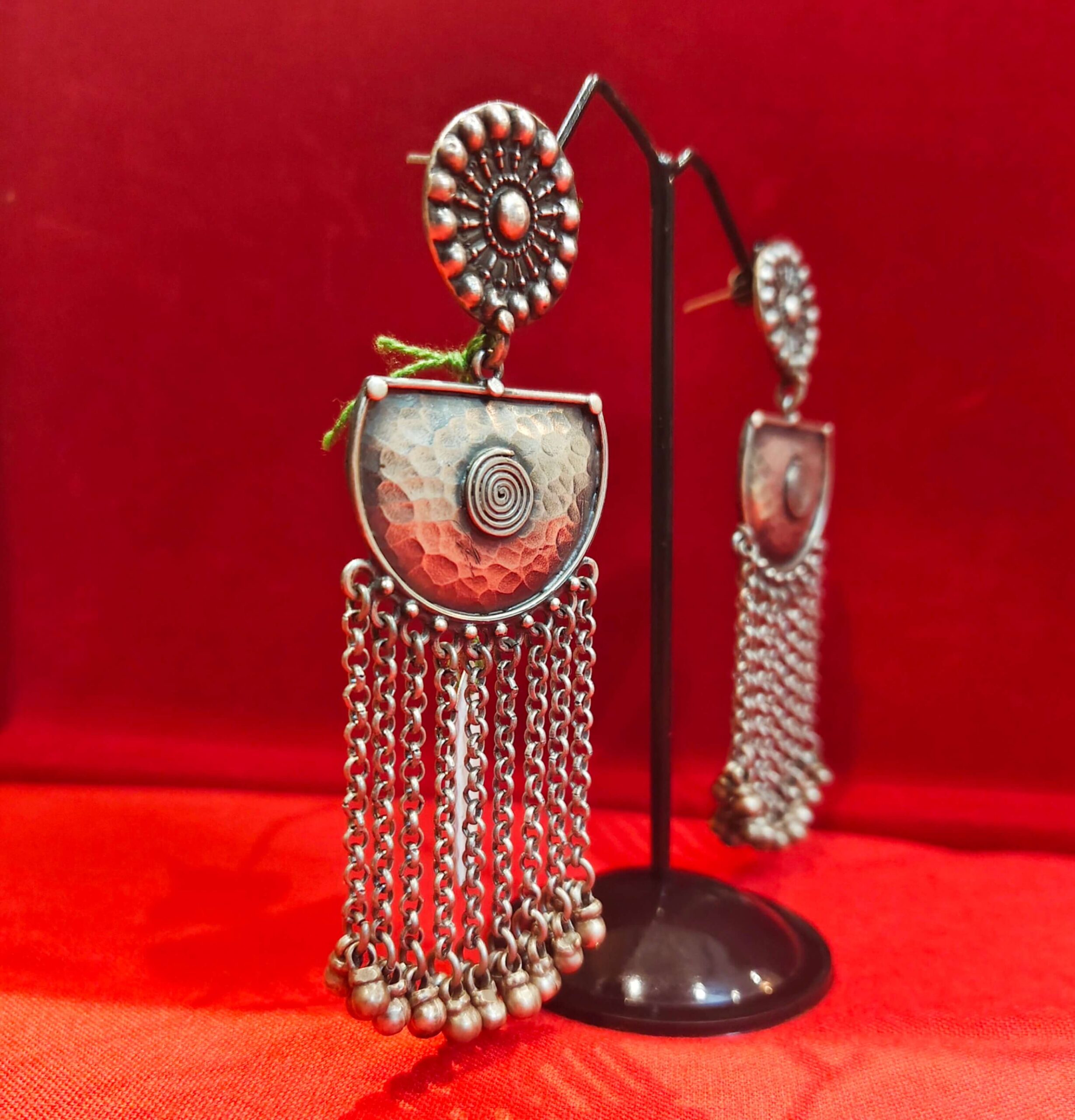 HALF MOON CHAIN DANGLERS - Image 2