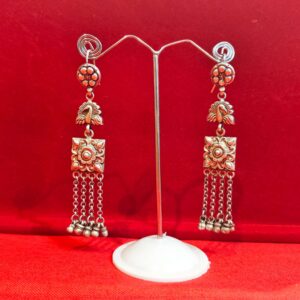 ANTIQUE PEACOCK DANGLERS