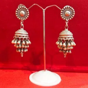 MOHINI LAYERED GHUNGROO JHUMKI (BIG)
